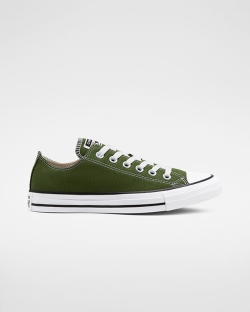 Zapatos Bajos Converse Seasonal Color Chuck Taylor All Star Para Mujer - Gris/Verde | Spain-1723